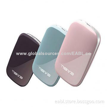 Portable Power Banks, 5,000mAh Capacity, OEM/ODM Orders Welcomed, Colorful